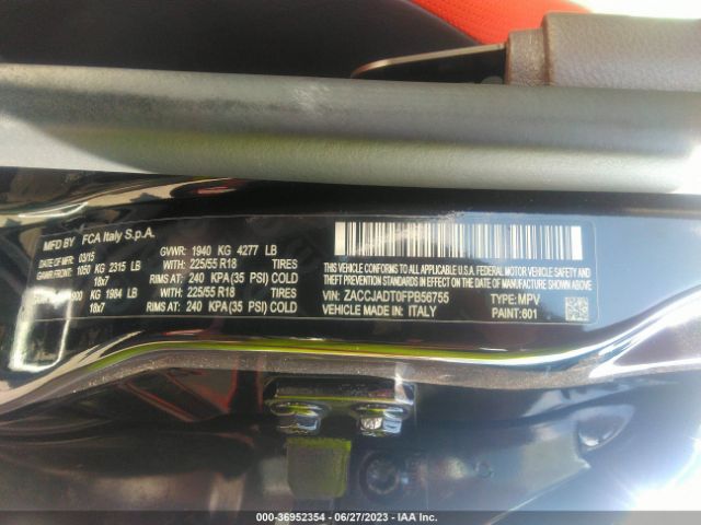 ZACCJADT0FPB56755 Jeep Renegade Limited