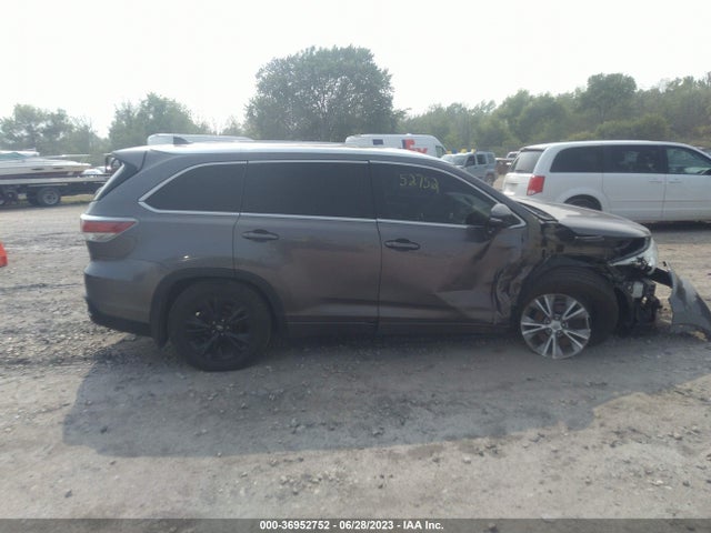 Toyota Highlander Xle 2014 5TDJKRFH3ES051061 Image 5