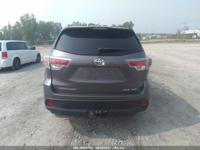 Toyota Highlander Xle 2014 5TDJKRFH3ES051061 Image 8
