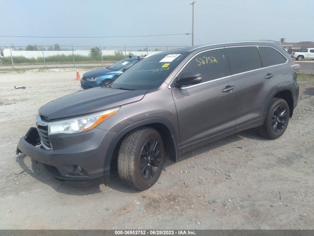 Toyota Highlander Xle 2014 5TDJKRFH3ES051061 Image 2
