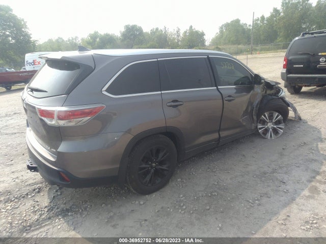 Toyota Highlander Xle 2014 5TDJKRFH3ES051061 Image 10