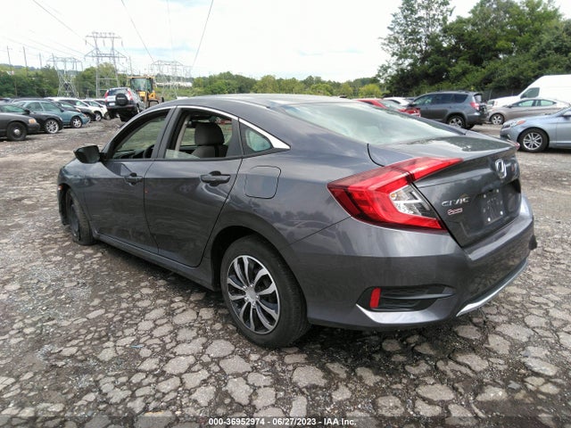 Honda Civic Sedan Lx 2021 2HGFC2F64MH524022 Image 3