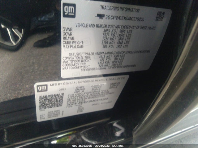 Chevrolet Silverado 1500 Custom 2021 3GCPWBEK0MG375200 Image 9