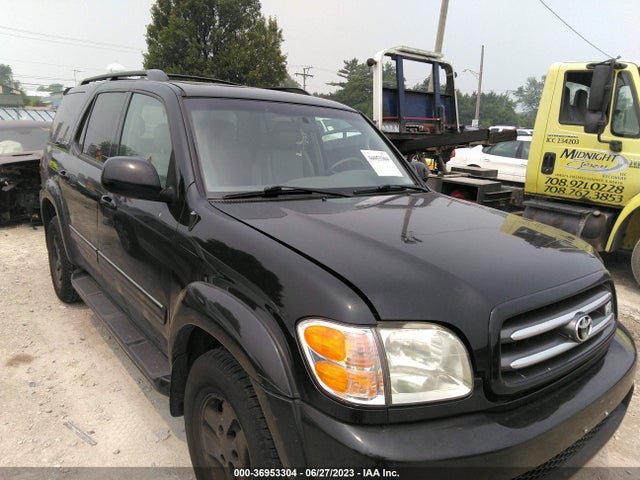 2002 TOYOTA SEQUOIA LIMITED VIN: 5TDBT48A52S105315
