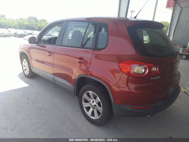 2009 VOLKSWAGEN TIGUAN S/SE/SEL/SE W/LEATHER VIN: WVGAV75N29W001529