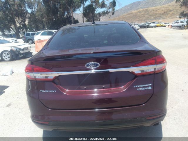 3FA6P0RU1HR260971 Ford FUSION HYBRID