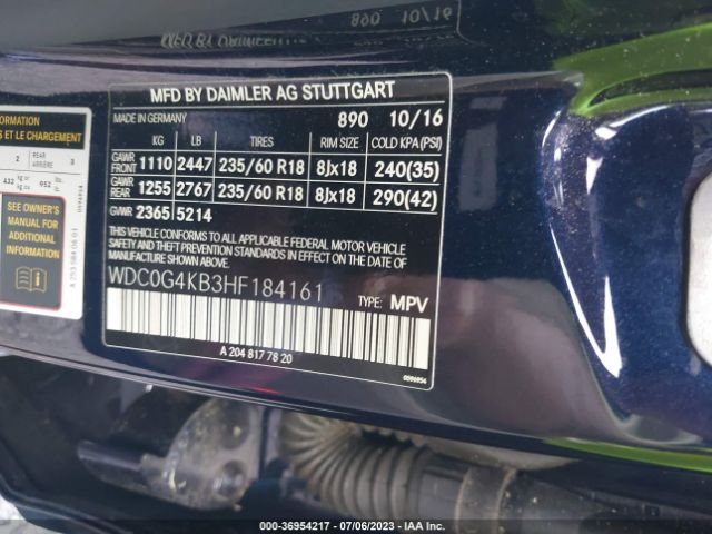 WDC0G4KB3HF184161 Mercedes-Benz Glc Glc 300