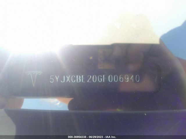 5YJXCBE20GF006940 Tesla Model X 70d/90d/75d/60d/p100d