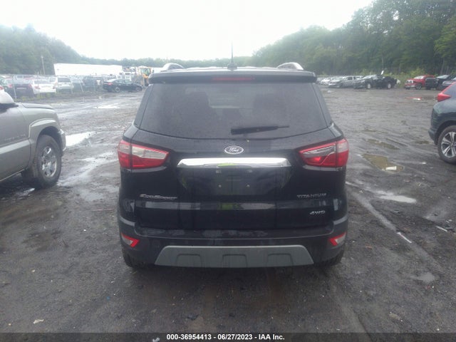 2020 FORD ECOSPORT TITANIUM VIN: MAJ6S3KL1LC363199