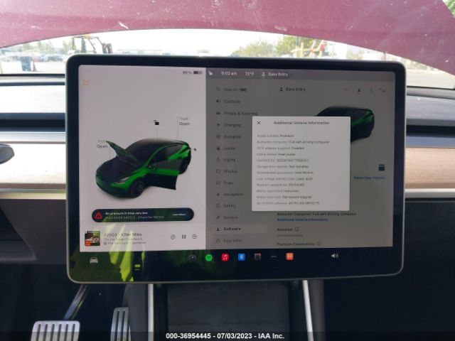 5YJYGDEF2MF098510 Tesla Model Y Performance