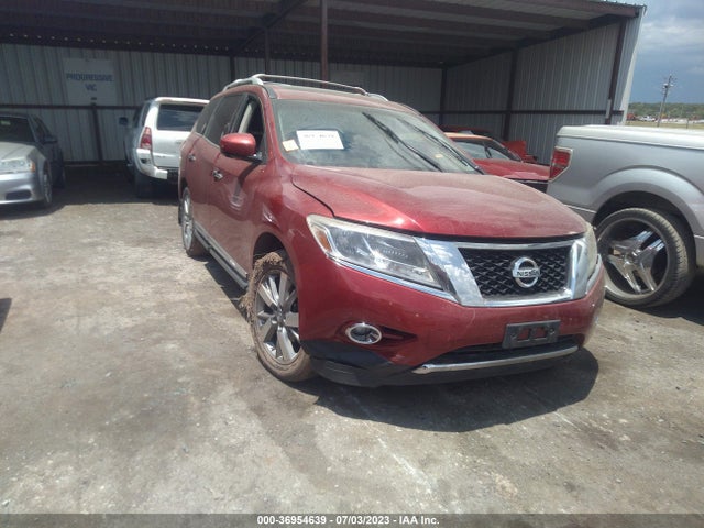 2013 NISSAN PATHFINDER PLATINUM VIN: 5N1AR2MN9DC625816