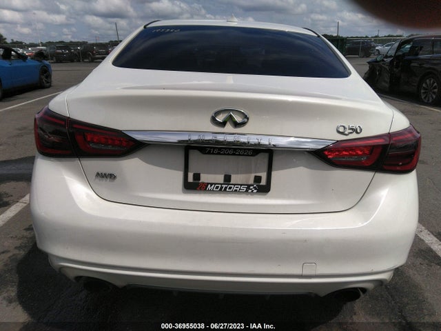 Продаж на аукціоні авто 2018 Infiniti Q50 3.0t Luxe, vin: JN1EV7AR5JM432562, номер лоту: 36955038