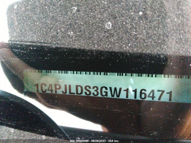 1C4PJLDS3GW116471 Jeep Cherokee Limited