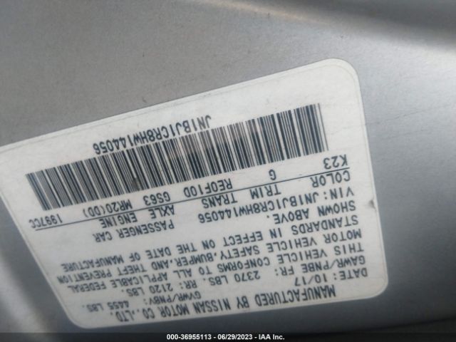 JN1BJ1CR8HW144056 Nissan Rogue Sport Sl
