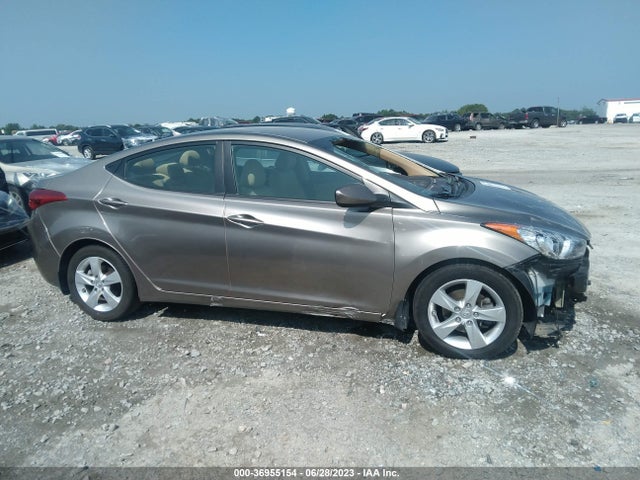 2013 HYUNDAI ELANTRA GLS PZEV VIN: 5NPDH4AE5DH228936