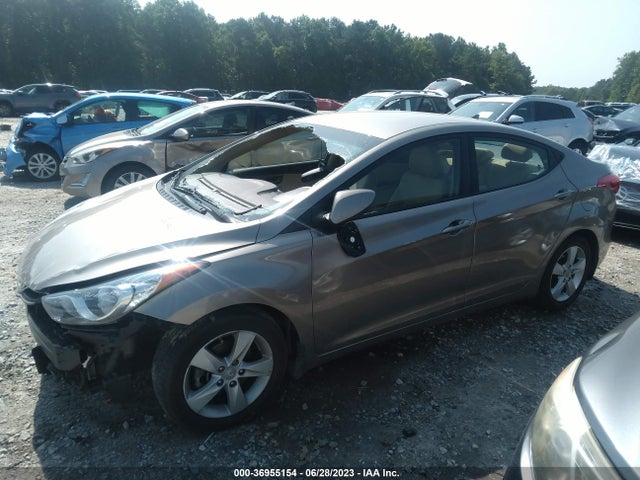 2013 HYUNDAI ELANTRA GLS PZEV VIN: 5NPDH4AE5DH228936