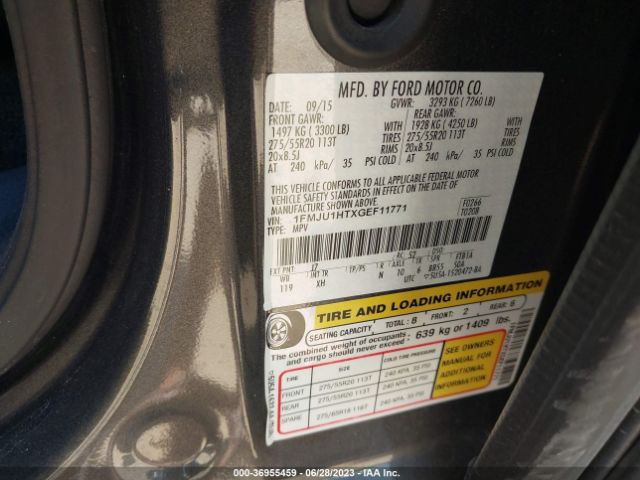 1FMJU1HTXGEF11771 Ford Expedition Xlt/king Ranch