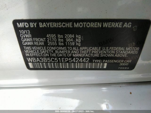 WBA3B5C51EP542442 BMW 3 Series 328i Xdrive