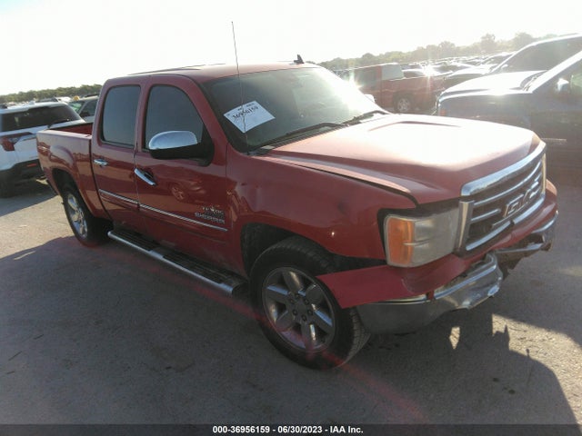 2013 GMC SIERRA 1500 SLE VIN: 3GTP1VE01DG181533
