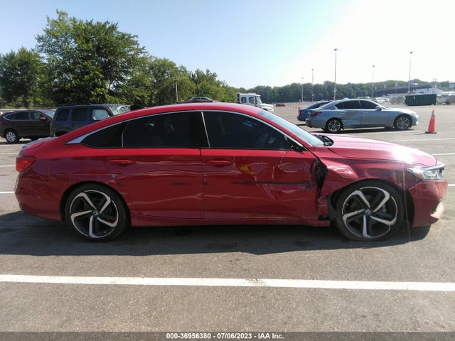 2021 HONDA ACCORD SEDAN SPORT SE VIN: 1HGCV1F45MA043295