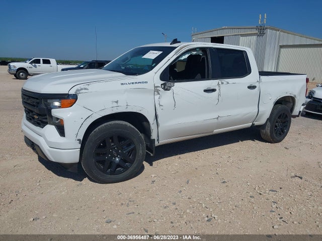 Chevrolet Silverado 1500 Custom 2022 3GCPABEKXNG630452 Image 2