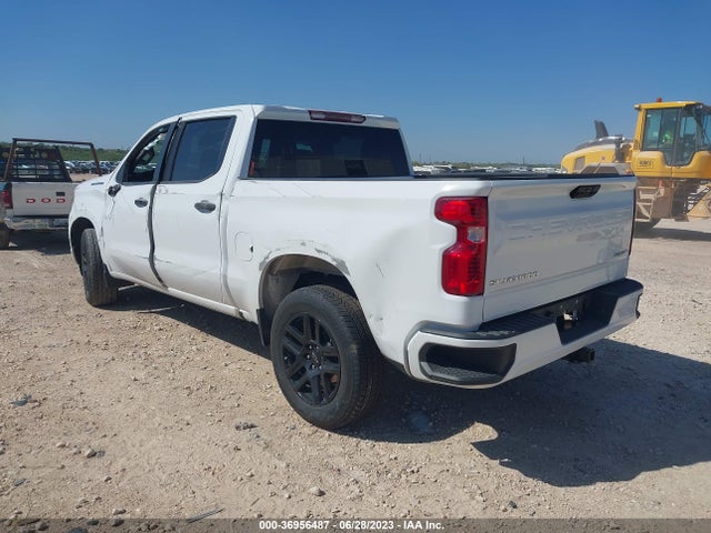 Chevrolet Silverado 1500 Custom 2022 3GCPABEKXNG630452 Image 3