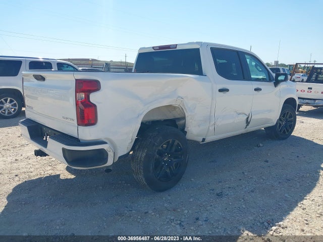 Chevrolet Silverado 1500 Custom 2022 3GCPABEKXNG630452 Image 4