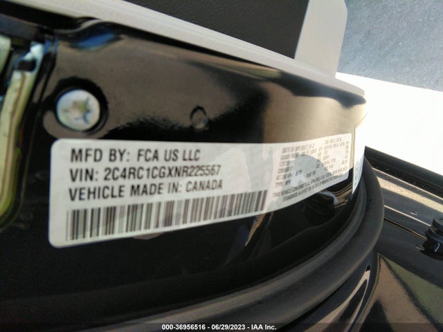 2C4RC1CGXNR225567 Chrysler Voyager Lx