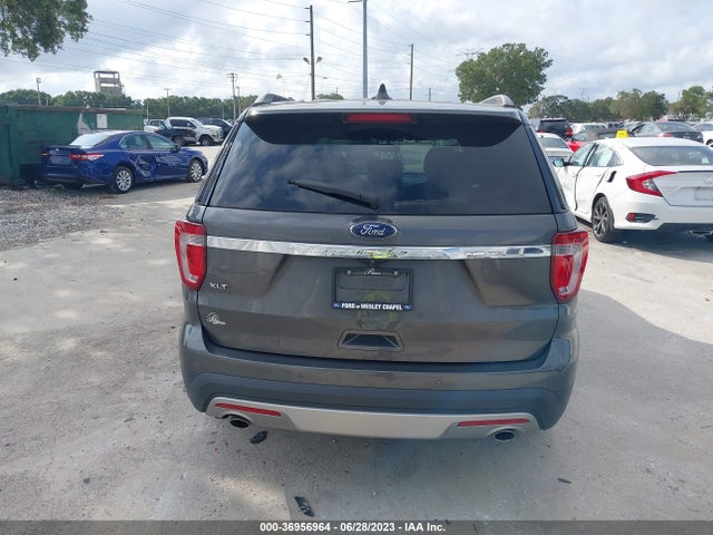 2017 FORD EXPLORER XLT VIN: 1FM5K7D82HGD36207