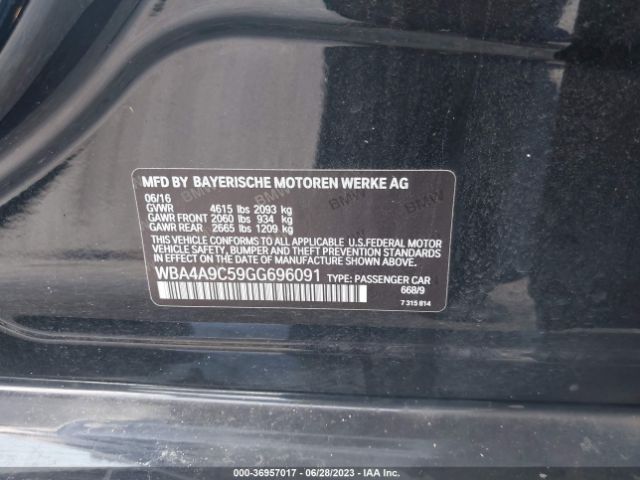 WBA4A9C59GG696091 BMW 4 Series 428i