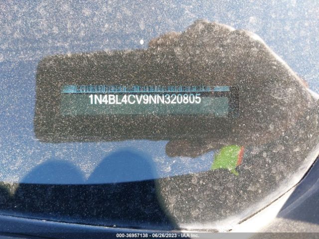 1N4BL4CV9NN320805 Nissan Altima 2.5 Sr