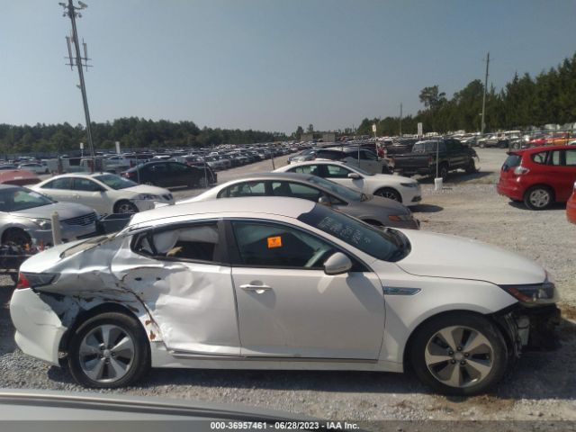 KNAGN4AD8E5065419 KIA Optima Hybrid Ex