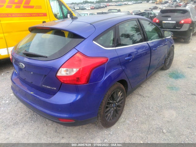 2013 FORD FOCUS TITANIUM VIN: 1FADP3N28DL156676