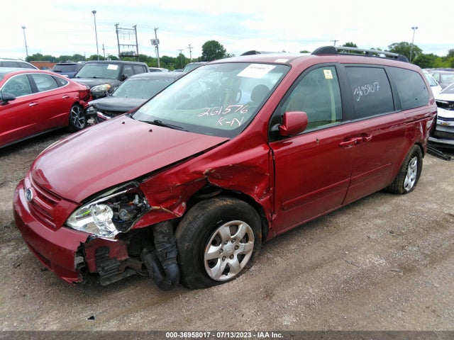 2008 KIA SEDONA LX VIN: KNDMB233X86261576