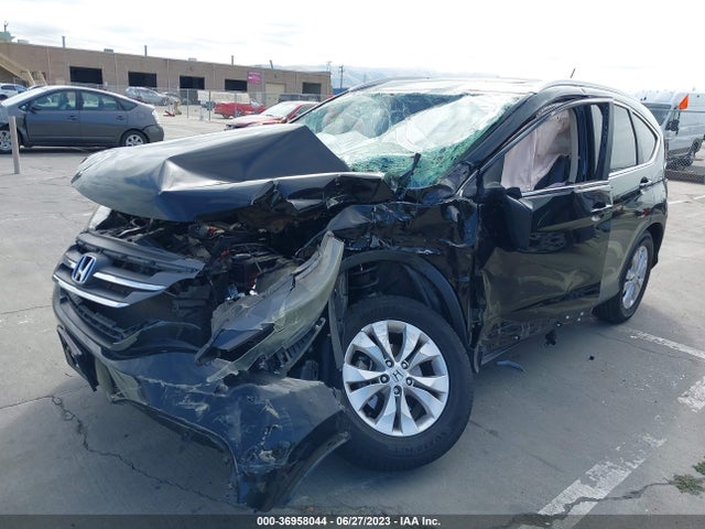 Honda Cr-v Ex-l 2014 2HKRM3H71EH535492 Image 2