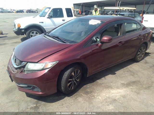 2013 HONDA CIVIC SDN EX VIN: 2HGFB2F89DH535831