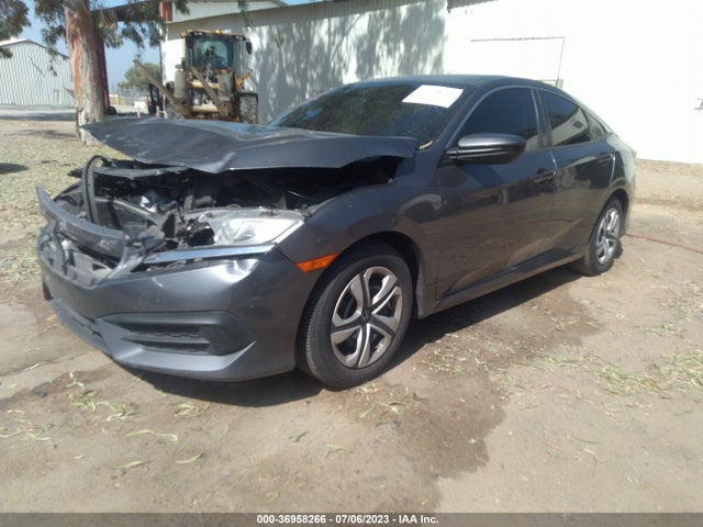 Honda Civic Sedan Lx 2017 2HGFC2F56HH569329 Image 2