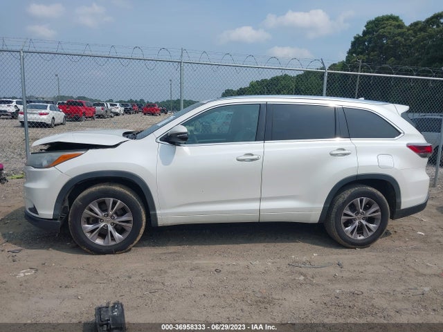 2015 TOYOTA HIGHLANDER XLE VIN: 5TDKKRFH1FS076711