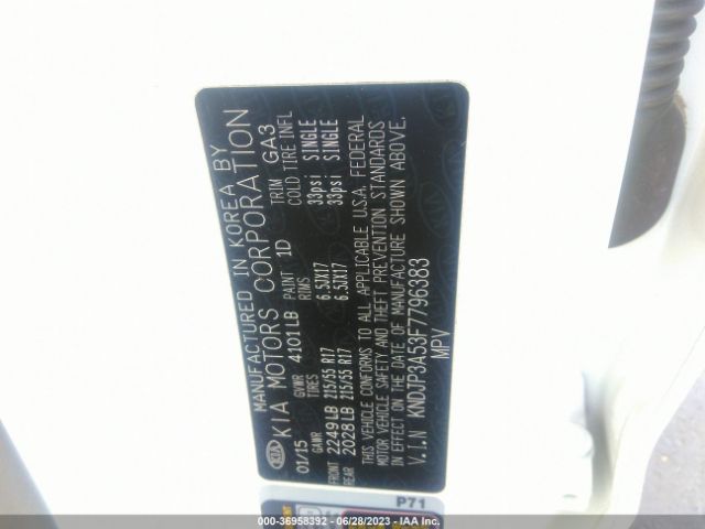 KNDJP3A53F7796383 KIA SOUL +