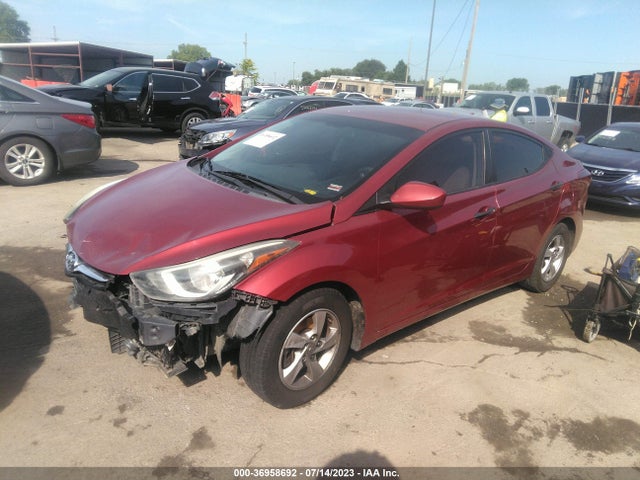 2014 HYUNDAI ELANTRA SE VIN: 5NPDH4AEXEH481591