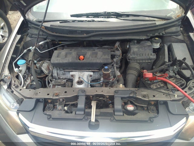 2012 HONDA CIVIC SDN LX VIN: 19XFB2F50CE336438