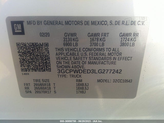 Chevrolet Silverado 1500 Rst 2020 3GCPWDED3LG277242 Image 9