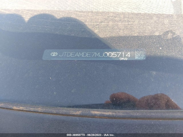 Toyota Corolla Hybrid Le 2021 JTDEAMDE7MJ005714 Image 15