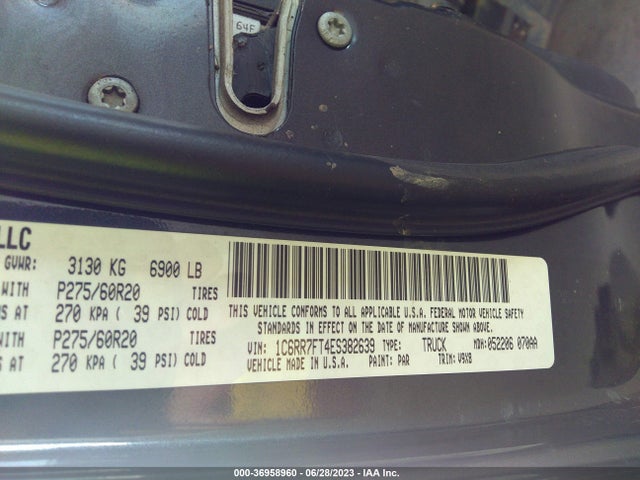 1C6RR7FT4ES382639 RAM 1500 Express