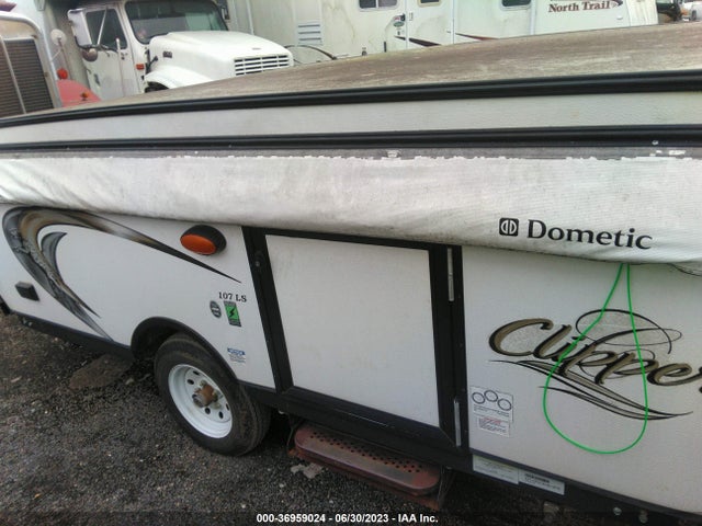 2016 FOREST RIVER CLIPPER CAMPING TRAILER VIN: 5ZT1CPCC9G5010676