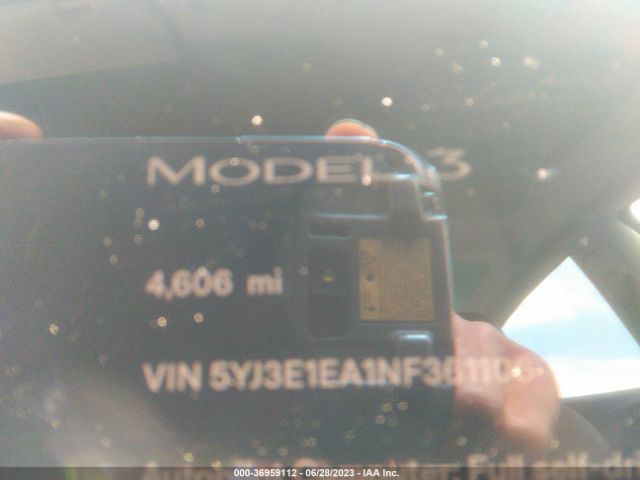 5YJ3E1EA1NF361106 Tesla MODEL 3