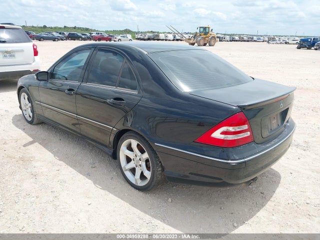 2007 MERCEDES-BENZ C-CLASS 2.5L SPORT VIN: WDBRF52H67F936524