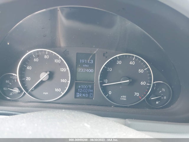 2007 MERCEDES-BENZ C-CLASS 2.5L SPORT VIN: WDBRF52H67F936524