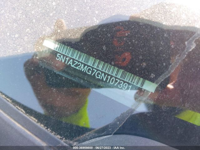 5N1AZ2MG7GN107391 Nissan Murano Platinum