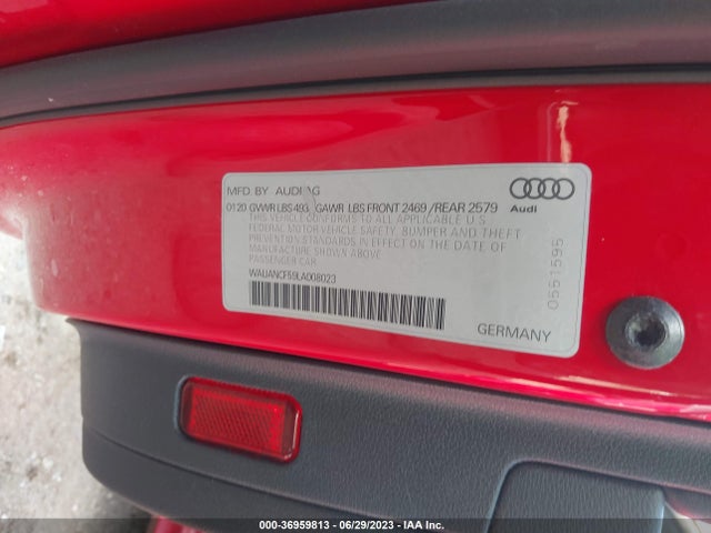 2020 Audi A5, VIN: WAUANCF59LA008023
